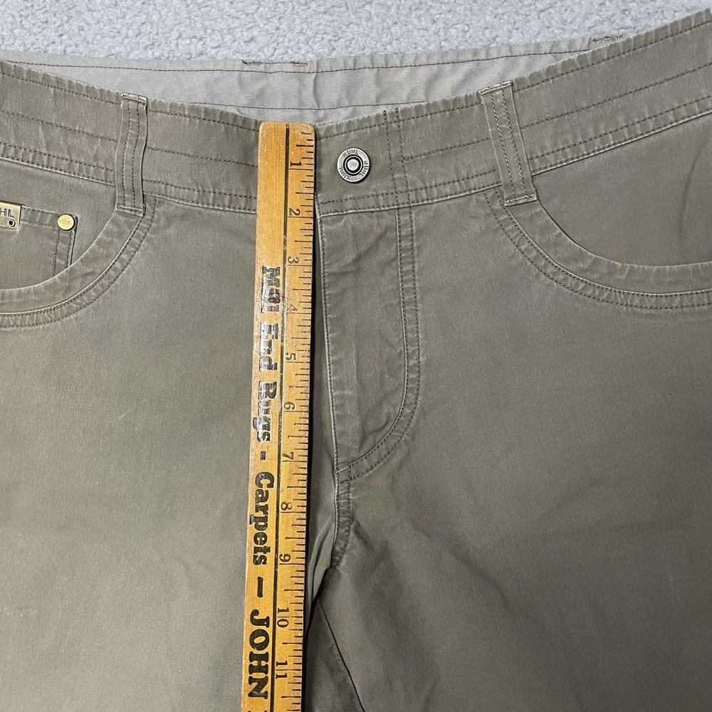 Kuhl Chino Shorts Men 33 Brown Hiking Lightweight Stretch Patina Dye - Picture 7 of 11